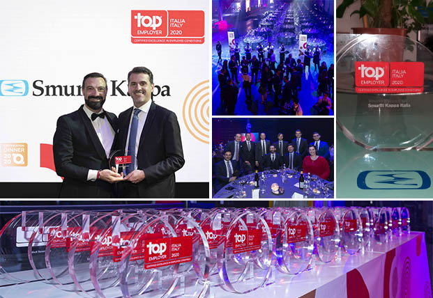 Serata di consegna dei premi Top Employer 2020