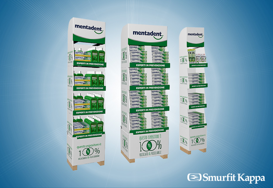 Display Smurfit Kappa realizzati per Unilever