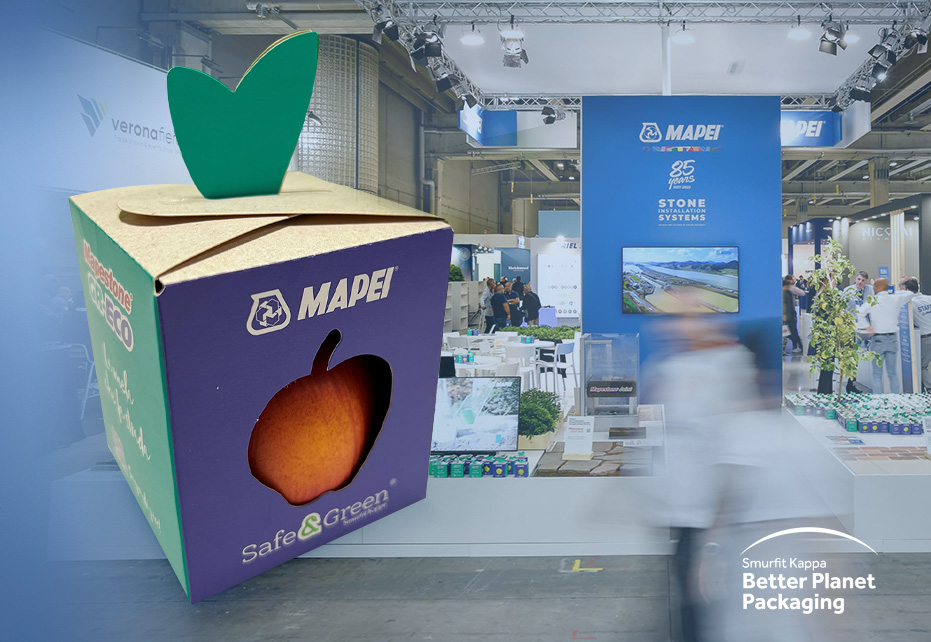 confezione Smurfit Kappa per Mapei