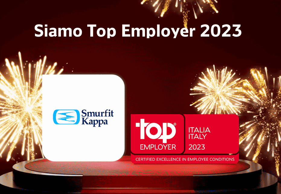 Smurfit Kappa Italia è riconosciuta azienda Top Employer anche nel 2023