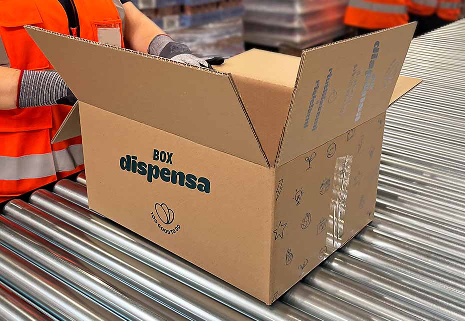 scatola Box Dispensa Too Good To Go