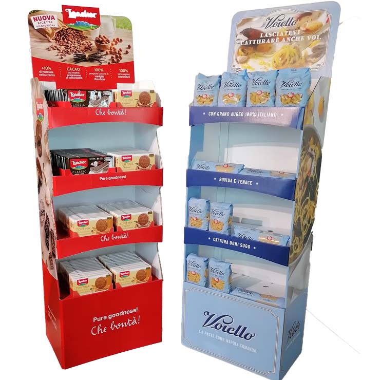 Quick and Easy Display Smurfit Kappa Italia per Loacker e Voiello