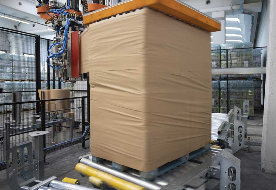 Le film d'emballage pour palettes en papier de Smurfit Westrock va réduire les émissions de la chaîne d'approvisionnement
