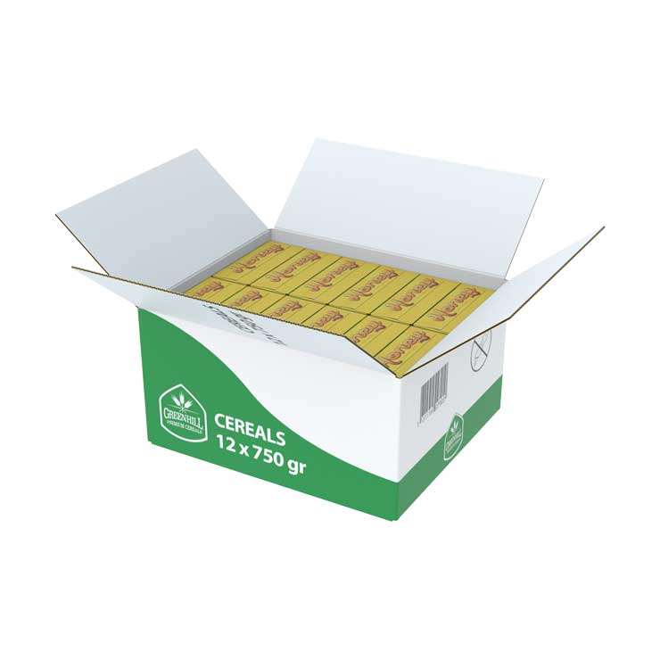 Caisse de transport en carton avec rabats