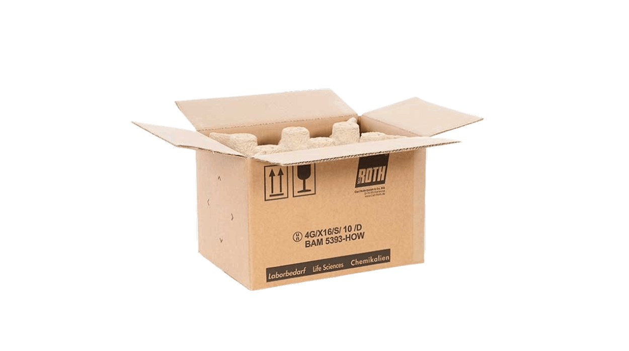 Solución de empaque: Empaque de productos peligrosos