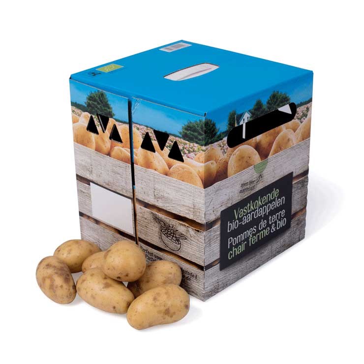 Cajas de cartón, Caja de cartón ondulado, Frutas y verduras