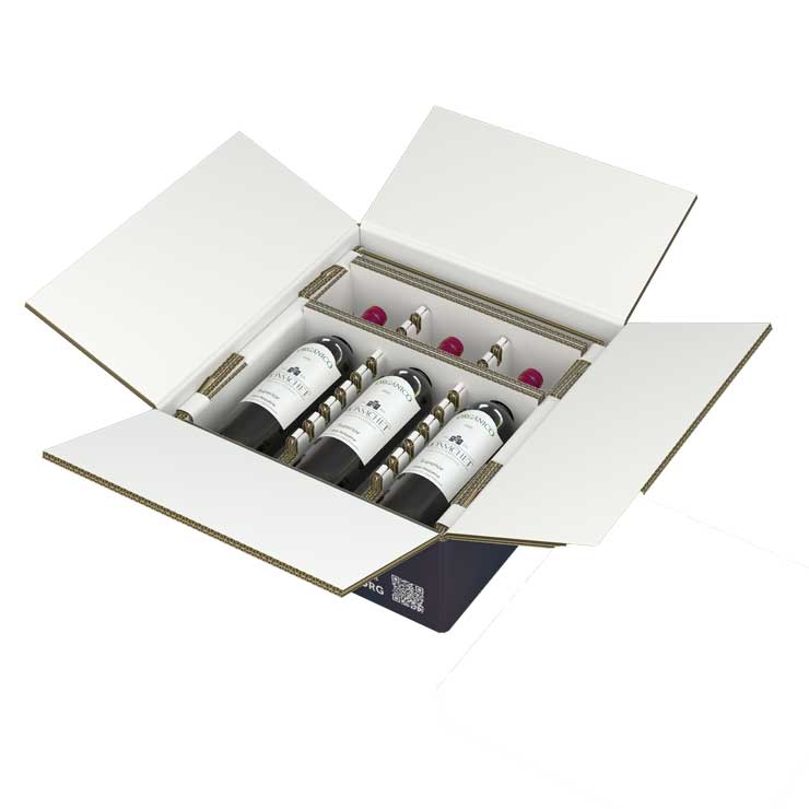 Empaque de botellas múltiples, Empaque de botellas múltiples, Cajas de botellas múltiples