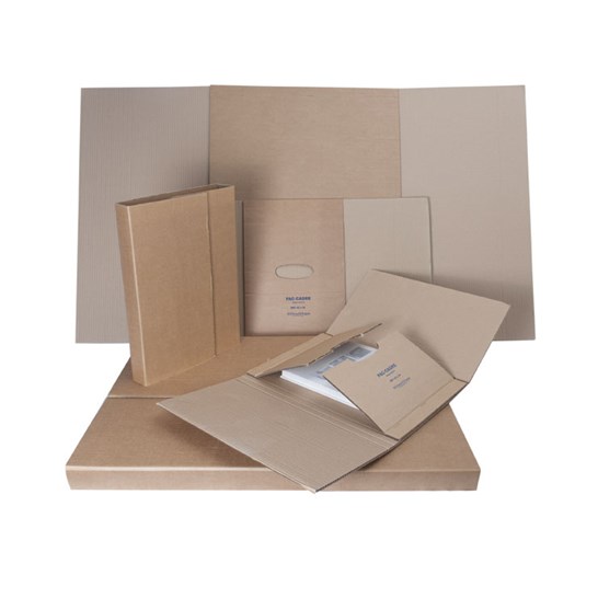 Boekverpakking 304x215x77 mm met plak- en tearstrip bruin kopen Boekverpakking 304x215x77 mm met plak- en tearstrip bruin kopen