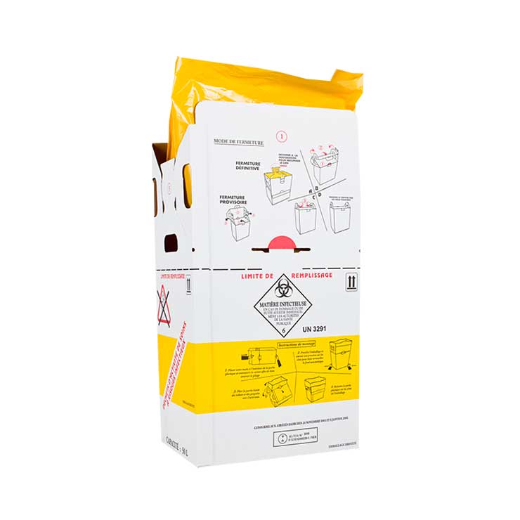 Verpakkingen voor biomedisch afval