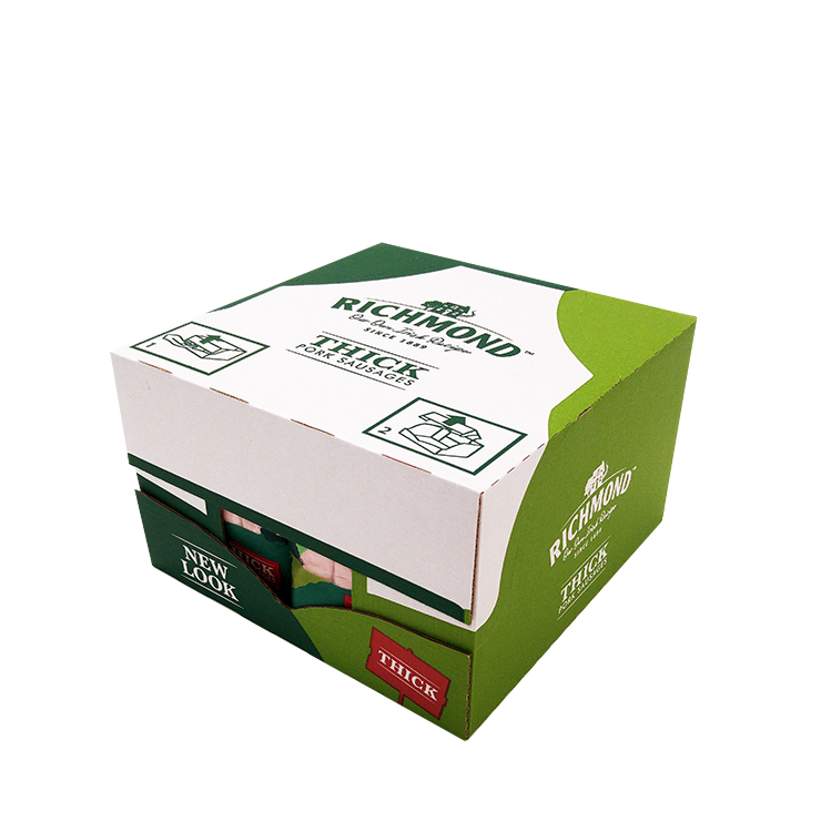 Schapklare verpakking, SRP/RRP, Retail verpakking