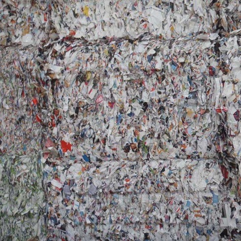 Oud papier, recycling van papier, recycling van karton