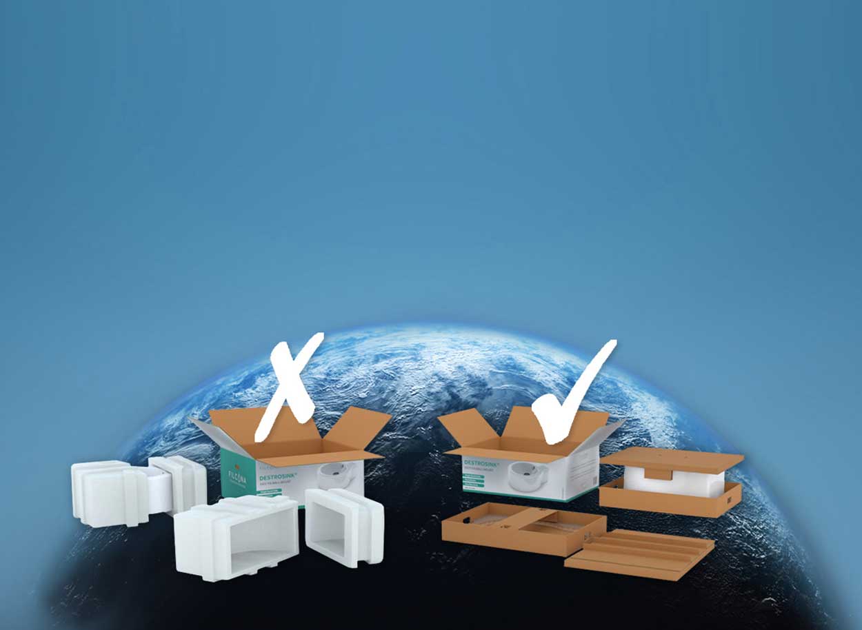 Verkeerd Gedetailleerd Vijandig EPS-alternatief | Kartonnen verpakking | DE duurzame vervanging