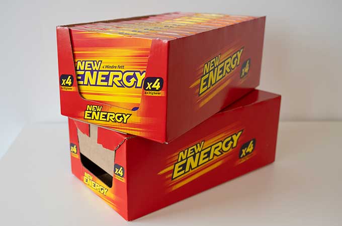 opakowanie SRP na batony Orkla
