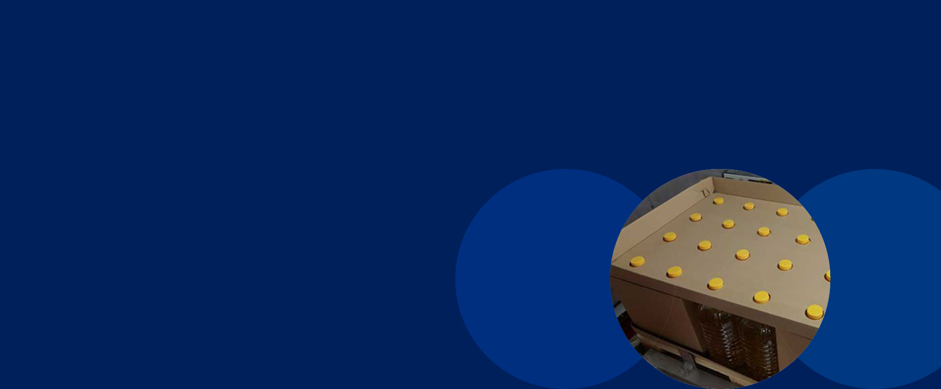 opakowanie paletowe na duże butelki 10 L