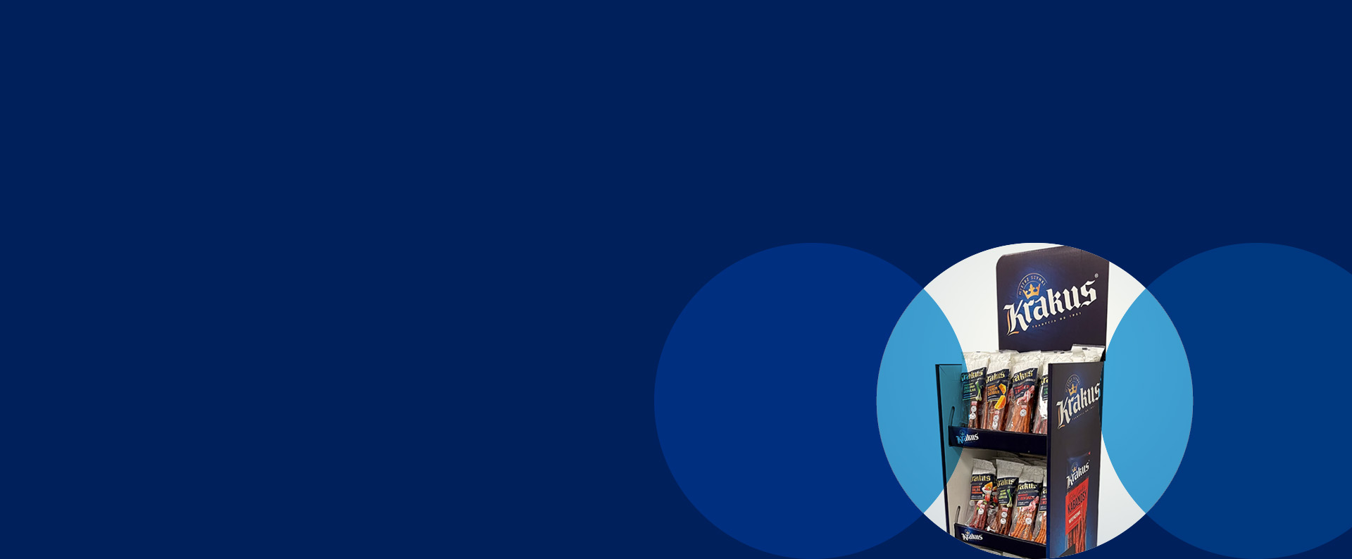 Eco POS - ekspozytor display na kabanosy krakus