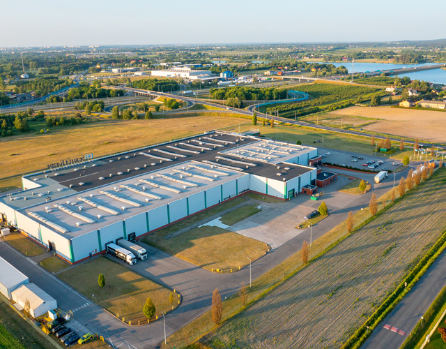 Smurfit Kappa Konin z lotu ptaka