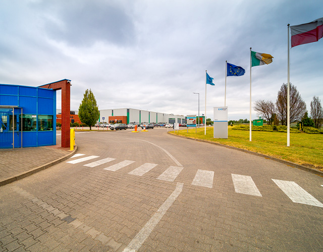 Smurfit Kappa Konin - wjazd