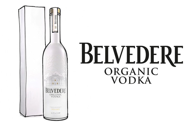 Projektowanie opakowania dla Belvedere vodka