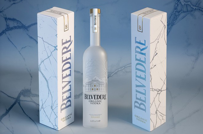 Opakowanie premium dla marki Belvedere