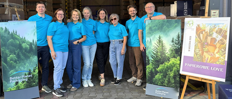 Zespół Smurfit Westrock podczas III Dnia Zrównoważonego Rozwoju w fabryce Belvedere