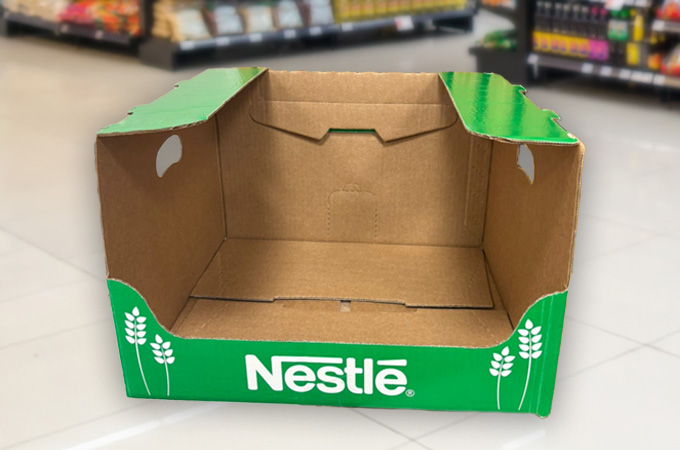 Opakowanie SRP na płatki Nestle