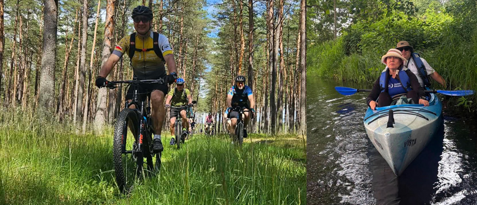 Pracownicy Smurfit Westrock podczas akcji Razem dla Restart