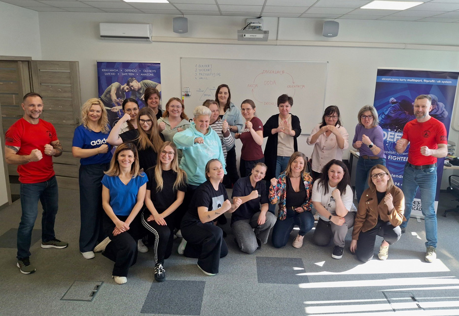 grupa szkoleniowa Safe Woman