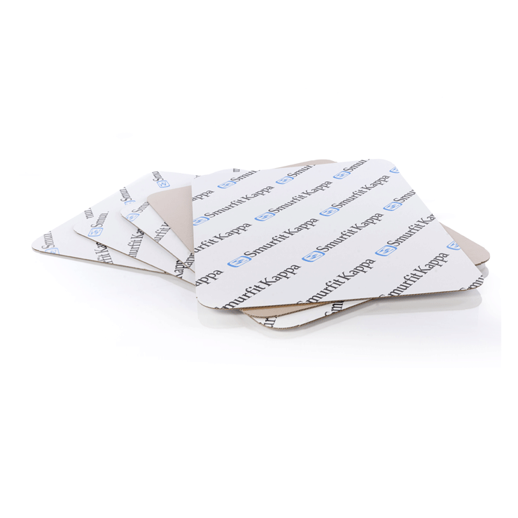 Przekładki z tektury falistej nadrukowane