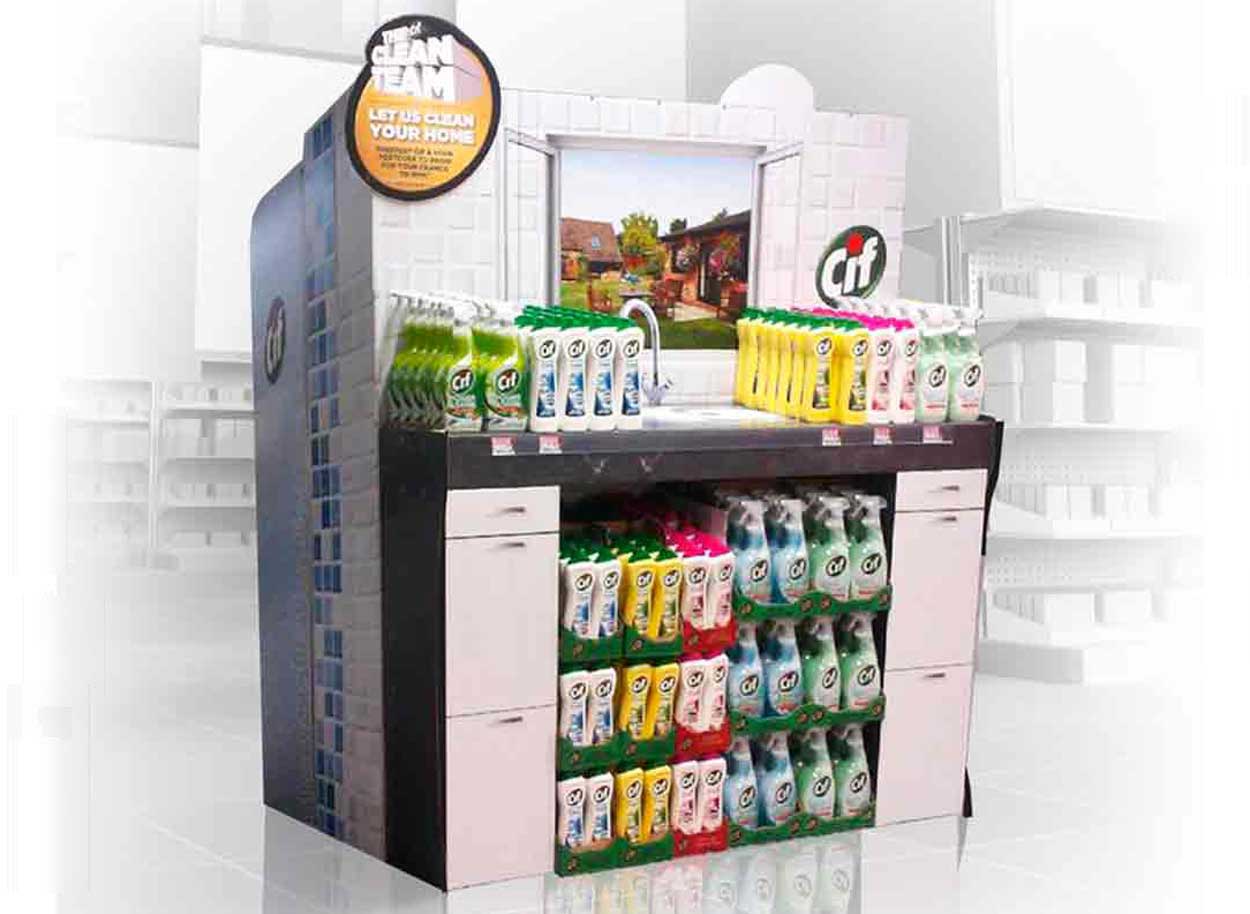 Opakowania ekspozycyjne, opakowania do punktów sprzedaży, POS