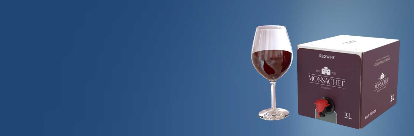 Bag-in-Box, Bag-in-Box para vinho, Caixa para vinho