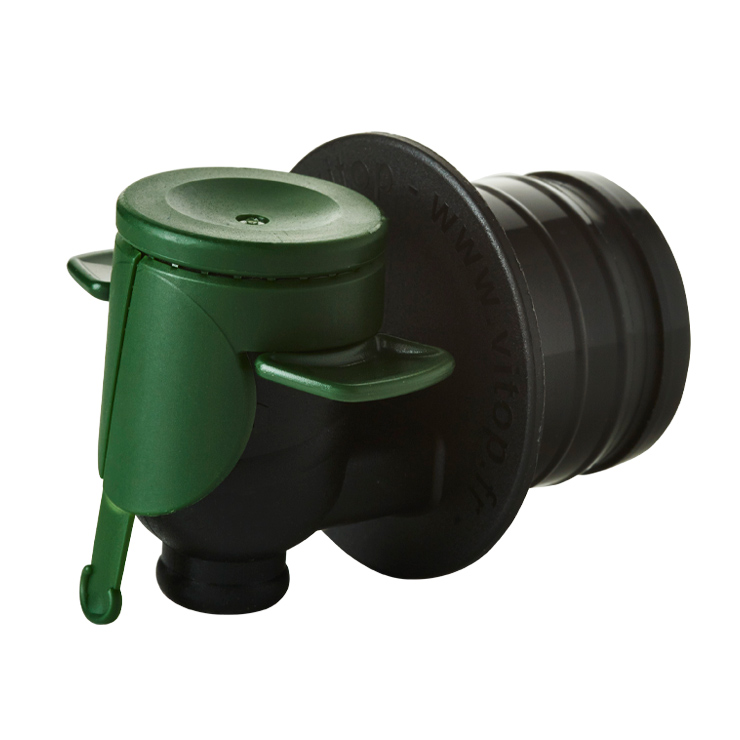 Embalagem, Torneira, Vitop Original, preta e verde, azeite, Bag-in-Box