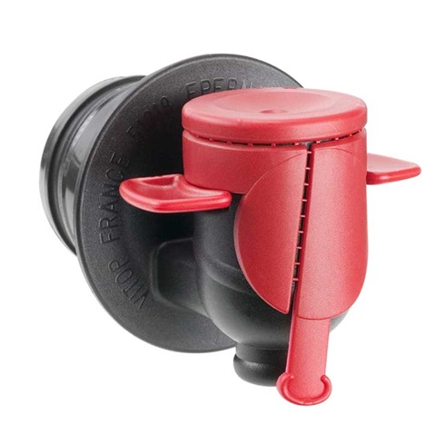 Embalagem, Torneira, Vitop Original, preta e vermelha, Bag-in-Box