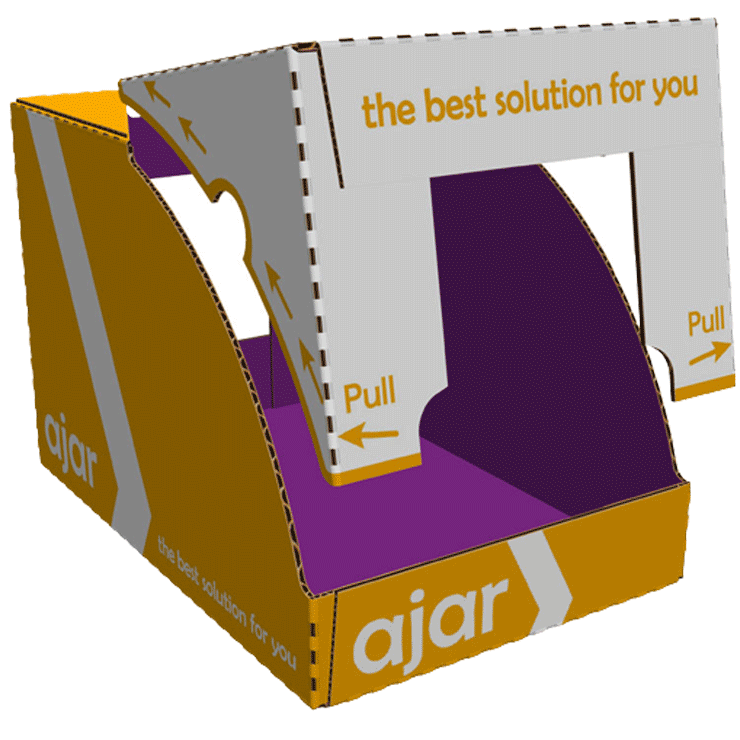 Machine Erect Wrap Around, Shelf Ready Packaging