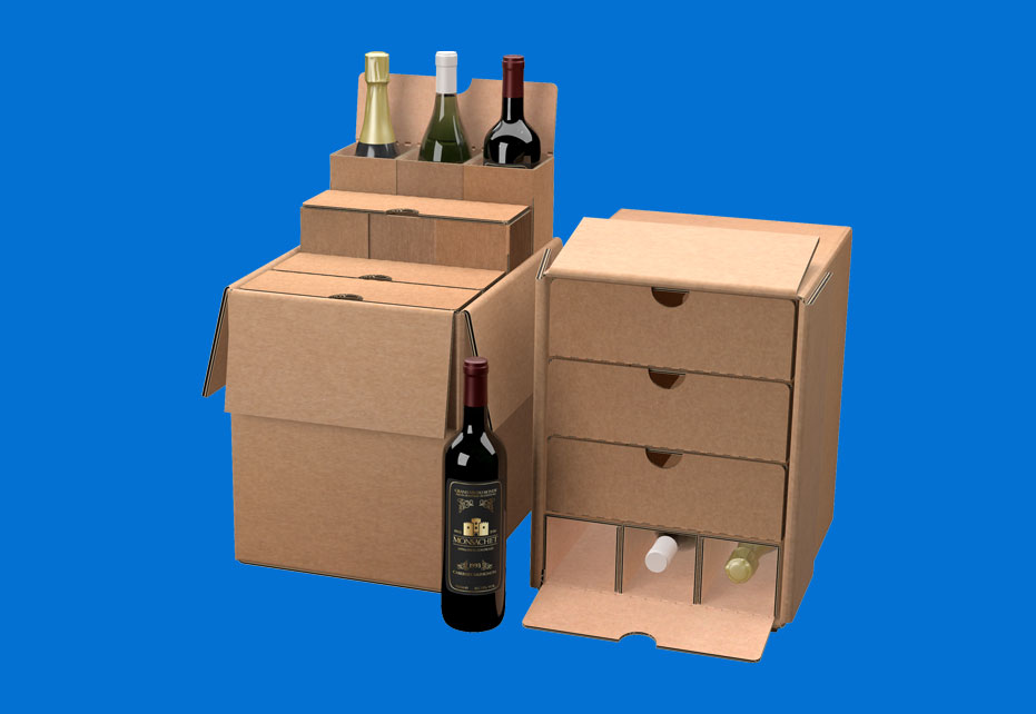 A Smurfit Kappa aproveita a crescente venda de vinho online com o portfólio de embalagens de vinho de comércio electrónico