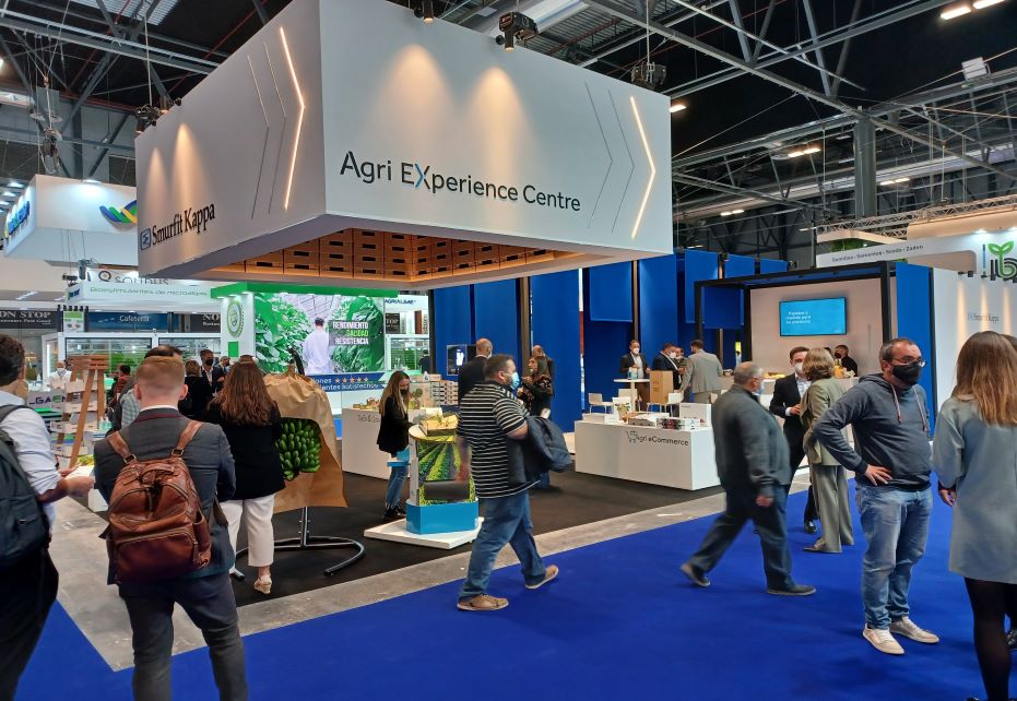 A Smurfit Kappa surpreende na Fruit Attraction com um stand experiencial para ver, tocar e sentir os benefícios das suas soluções inovadoras