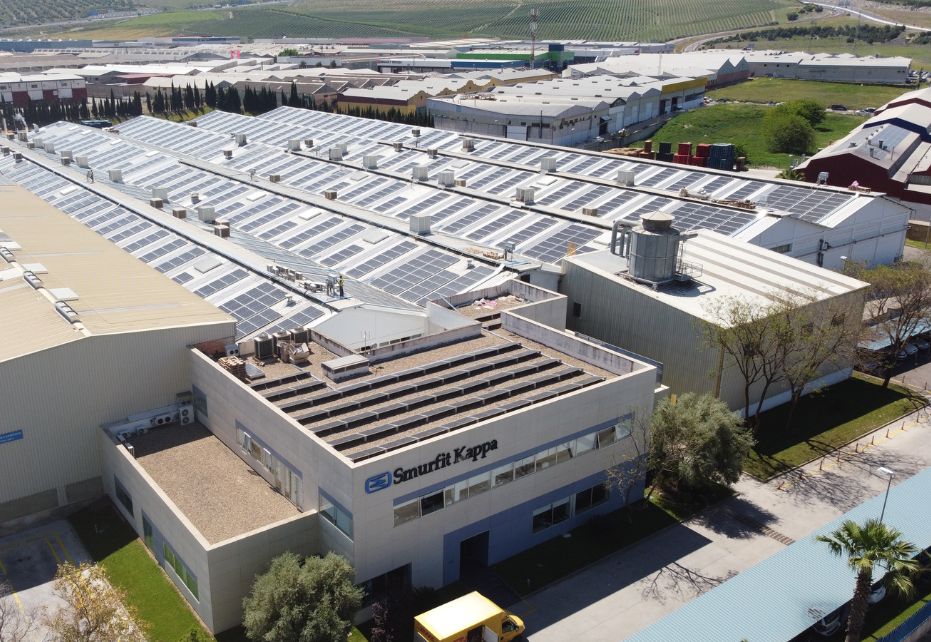 Smurfit Kappa, pioneira do setor a obter o selo ECO20 pelo seu autoconsumo fotovoltaico