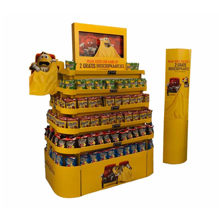 Butiksdisplay choklad