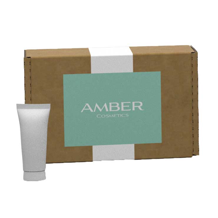 Förpackning med lucka fram