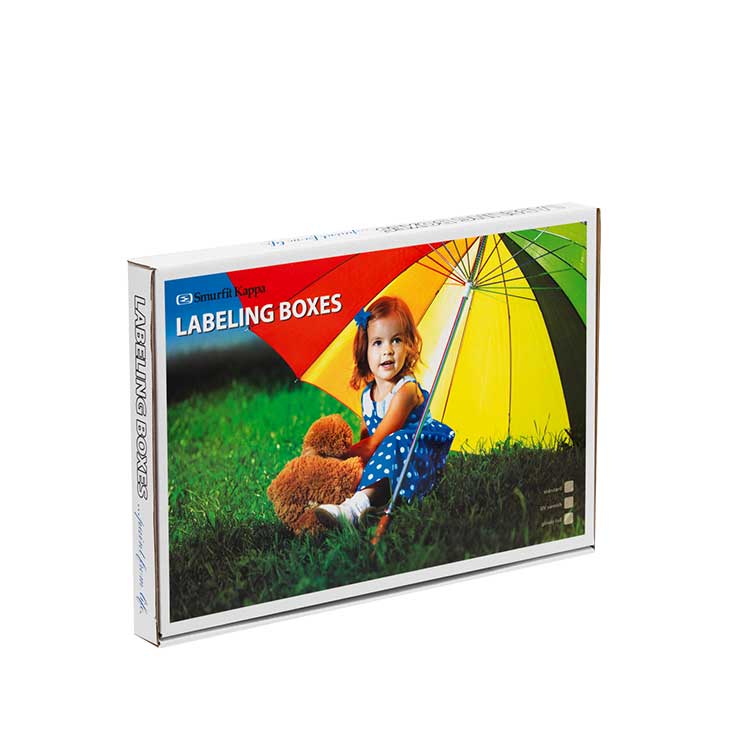 Förpackningar med etikett