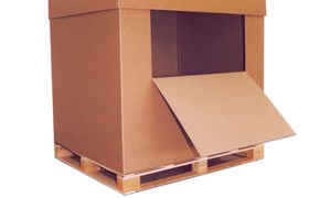 Pallcontainers, Wellcontainers med pall