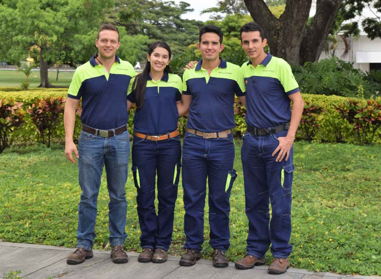 Smurfit Kappas anställda i Colombia