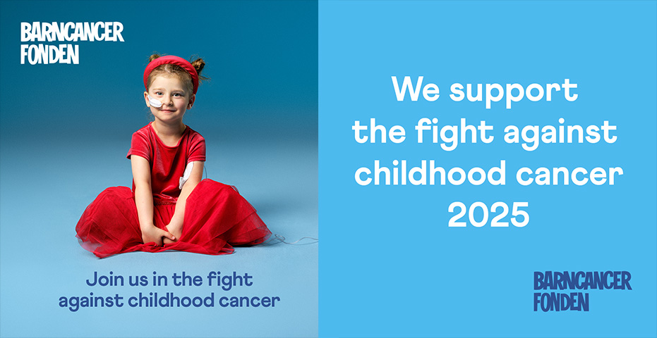 Swedish Childhood Cancer Foundation - Child Supporter 2025 - story picture