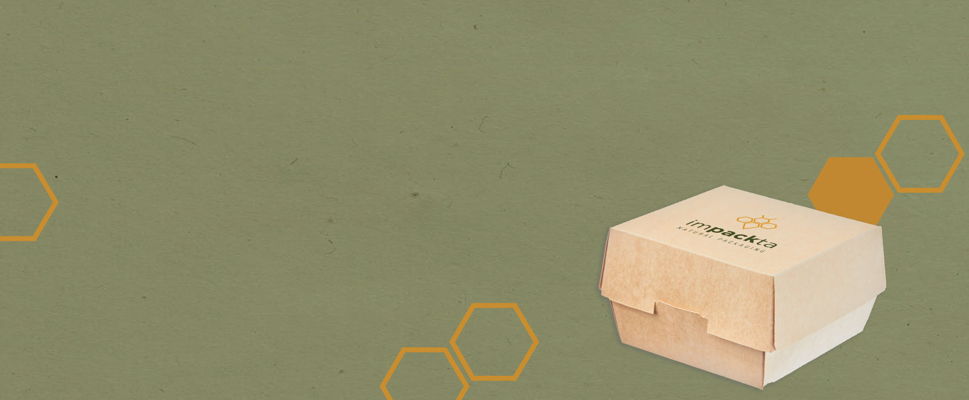 Banner Impackta recipientes desechables biodegradables