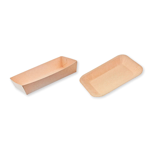 Bandejas para alimentos a base de papel