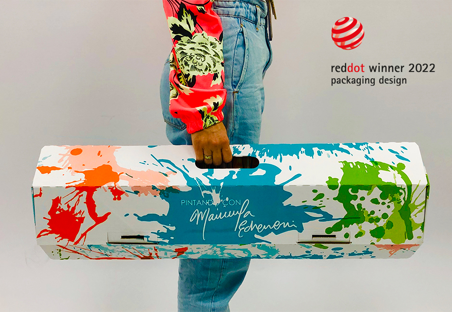 Smurfit Kappa gana el Premio Red Dot por el atractivo diseño del kit artístico de Manuela Echeverri