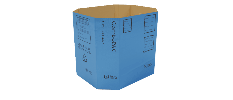 Cardboard octabin packaging