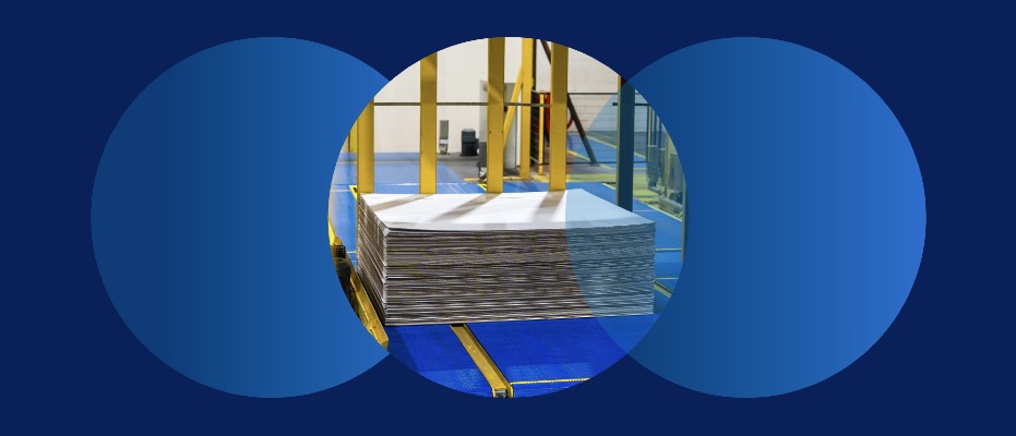 Cardboard sheet for digital printing