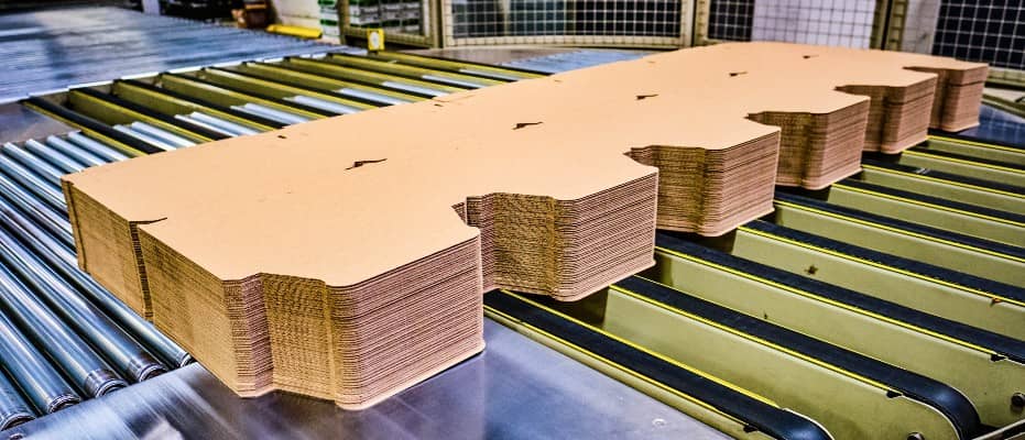Corrugated packaging