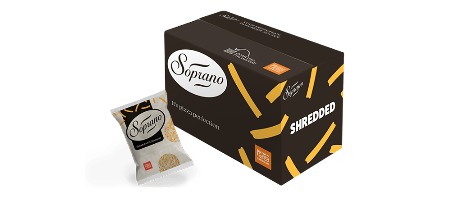 Prima cheese packaging