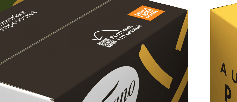 QR code for packaging